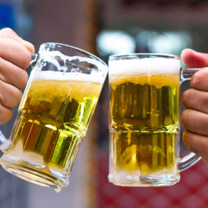 Kit 12 Canecas de Vidro Zero Grau 320ml Chopp Cerveja Gelada, Alta Qualidade e Durabilidade