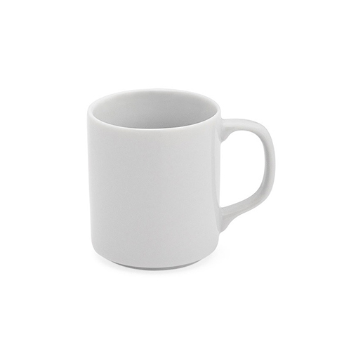 Kit Canecas Porcelana Branca 300ml Café Chá Vinho Restaurante Vip Resistente Alta Durabilidade